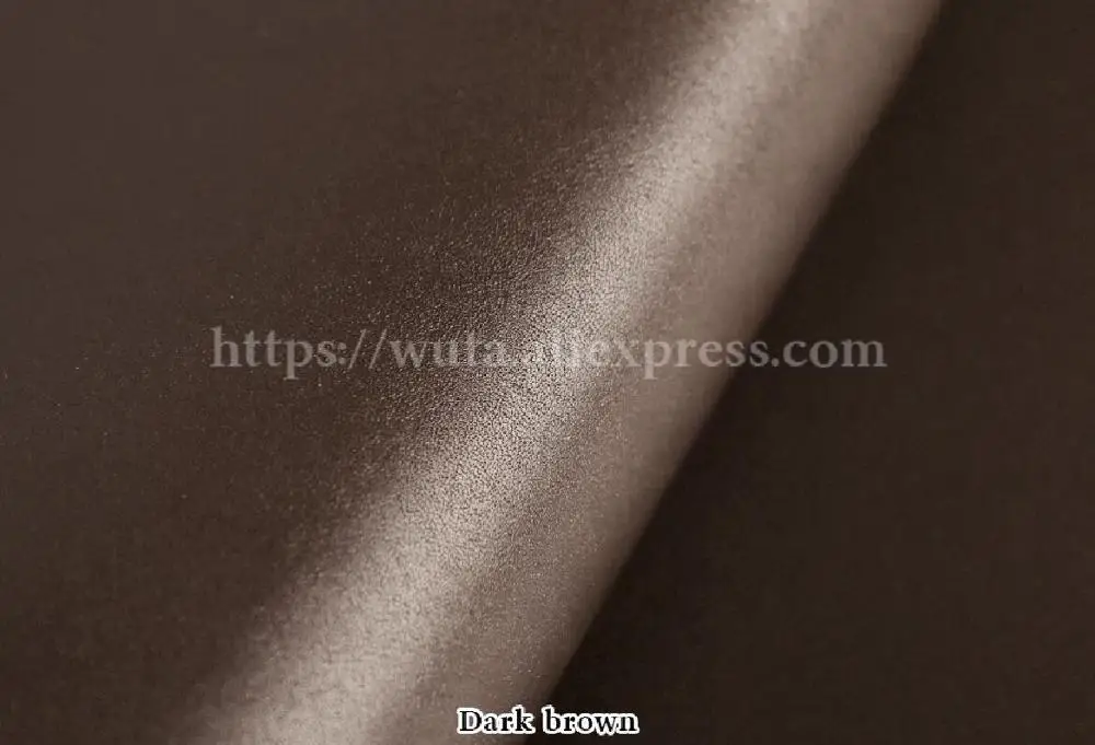 Dark brown Коробка из телячьей кожи, первый слой из натуральной кожи, гладкое переплетение, ручная работа, сделай сам, материал, сделано в знаменитых французских кожевенных заводах, 12 цветов - Цвет: Dark brown