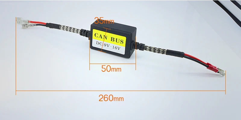 2 шт. Canbus Error Free декодер H1 H3 H4 H7 H8 H9 H11 9004 9005 9006 9007 9008 для Автомобильные светодиодные фары Противотуманные огни лампы нагрузки сопротивление