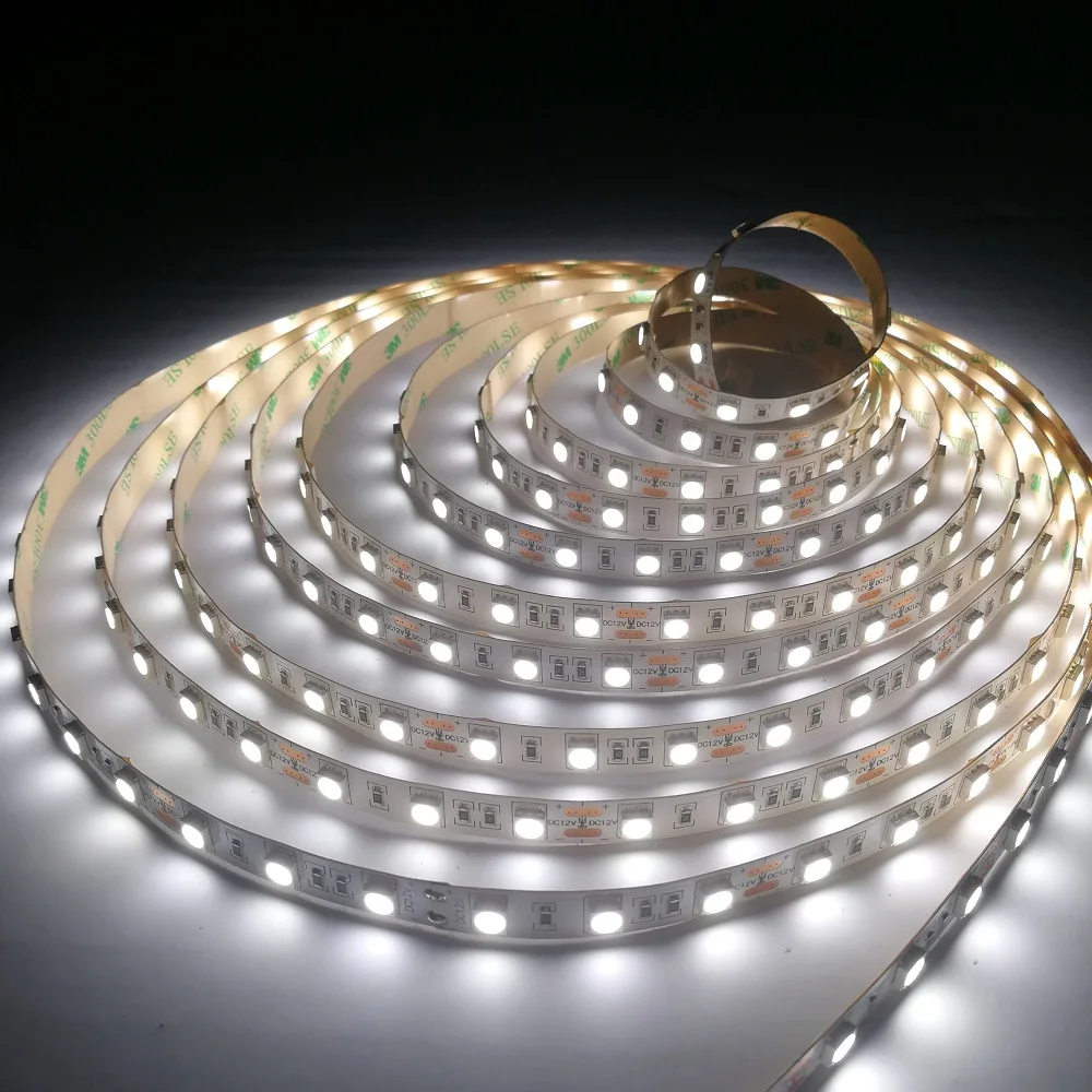 Супер яркость CRI 95Ra SMD5050 60LED S/M Цветовая температура может быть настроена