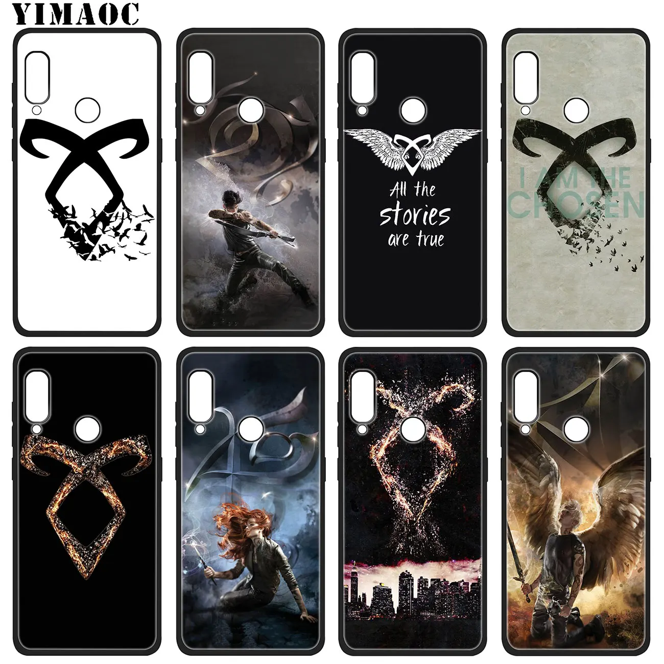YIMAOC Mortal Instruments City Of Bones Мягкий силиконовый чехол для Huawei P20 Pro P10 P9 P8 Lite Mini 2017 P Smart Z 2019