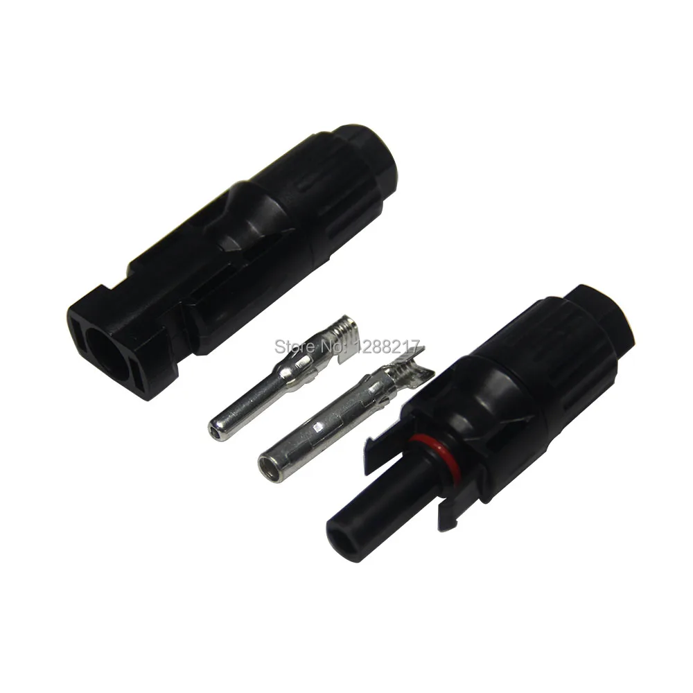 Бесплатная доставка! 10 пар штекерных и гнездовых разъемов панелей солнечных