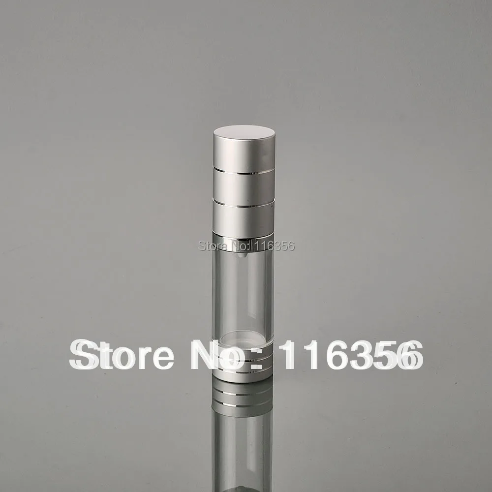 

15ML airless bottle or plastic lotion bottle with airless pump can used for Cosmetic Packaging