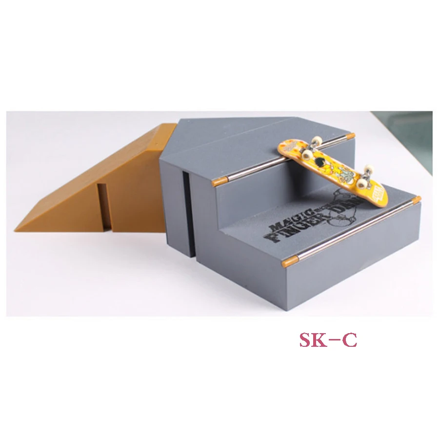 Скейтборд для пальцев 3 + 1 запчасти парка с наклоном и ступенями Tech Deck & Finger Board