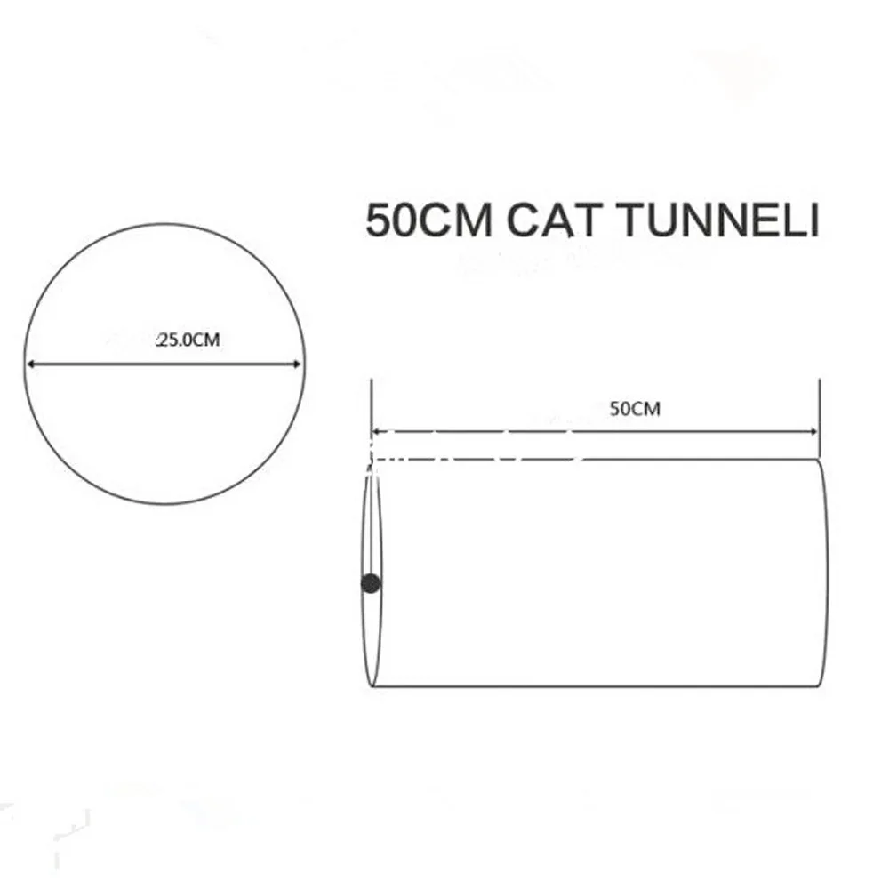 Камуфляжный туннель для кошек крутящийся котенок игрушка с мячом забавная