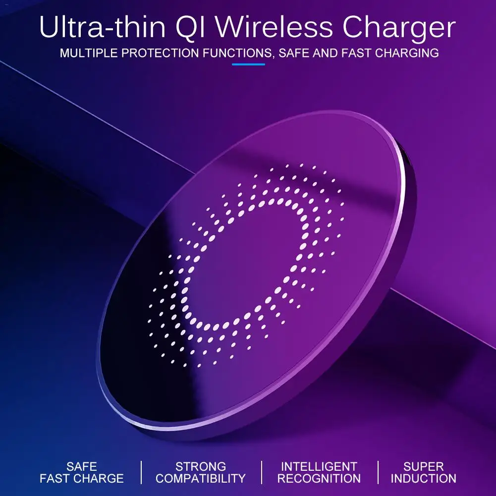 15 Вт Быстрое беспроводное зарядное устройство USB-C Qi 3,0 сертифицированная охлаждающая зарядная станция для IPhone X Xiaomi huawei samsung