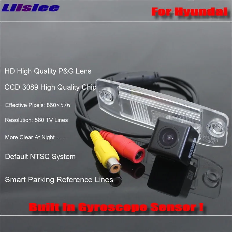 Liislee 860*576 пикселей камера для Hyundai Neo Fludic Elantra 2006 ~ 2010 сзади Парковка/580 ТВ линий