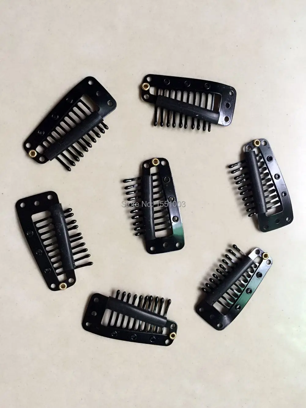 Высококачественные разъемы 10 зубцов Большой размер DIY зажим Профессиональный