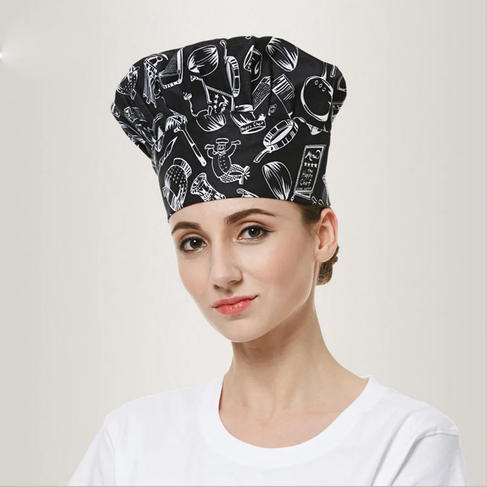 Новинка, унисекс, складывающаяся шапка, шапка шеф-повара, штаны, пальто, высокие повара, головные уборы официантов, для взрослых, для ресторана, для отеля, пекарни, столовой, повара