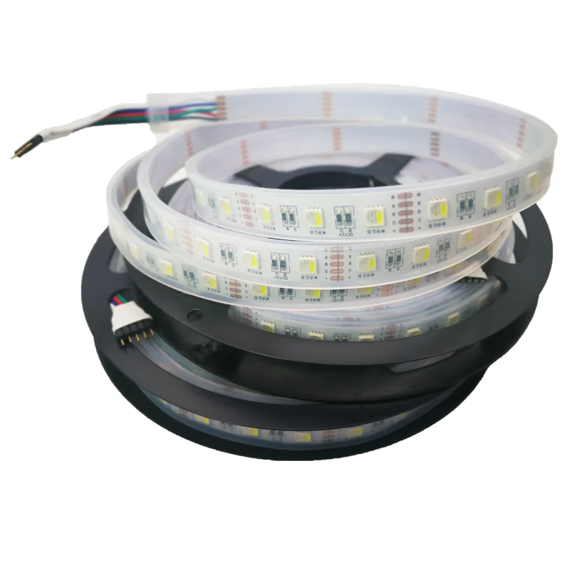 Новый светодиодный RGBW/RGBWW светодиодные ленты DC 12V 5050 Smd 5 м/рулон 60 бусин на метр RGB +