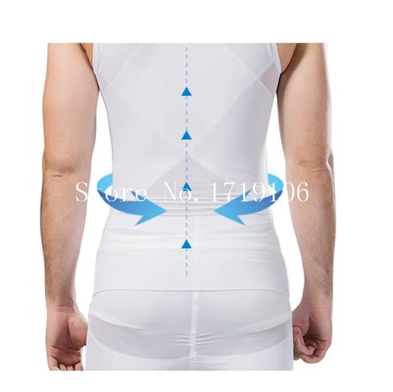 Грудь формирователь мужчины грудь гинекомастия Shapewear компрессия тела