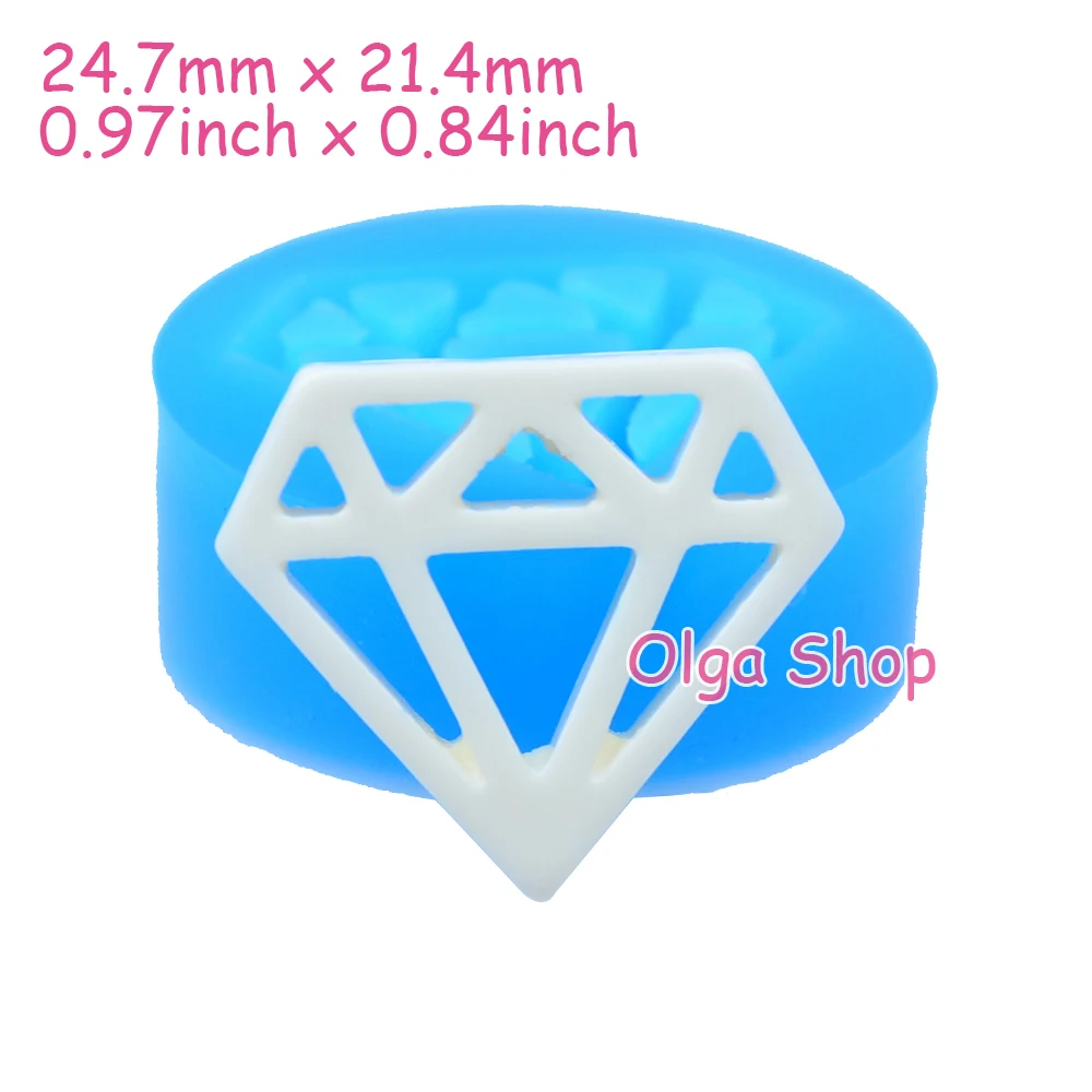 силиконовые гибкая diamond камея наёмите плесень ювелирные брелоки кекс глины фимо