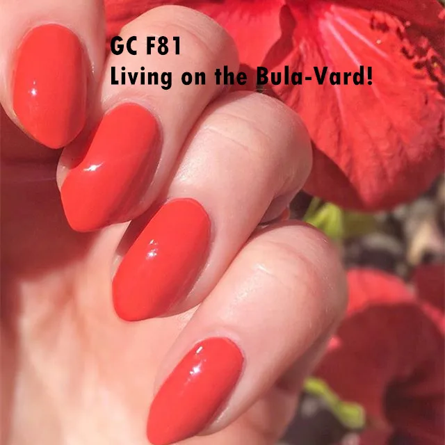 Гель-лак для ногтей гибридные ногти Soak-Off Vernis Полупостоянный УФ верхнее покрытие для ногтей все для маникюра Гель-лак - Цвет: F81