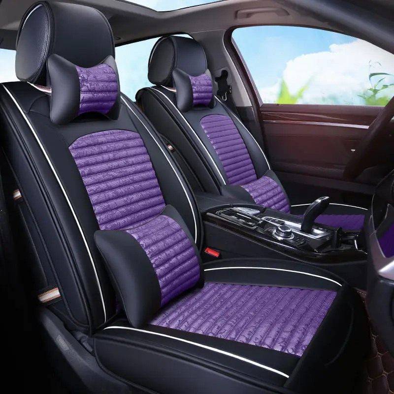 Новый стайлинг 6D чехол для автомобильного сиденья Toyota Camry 40 RAV4 Verso FJ Land Cruiser LC 200 Prado