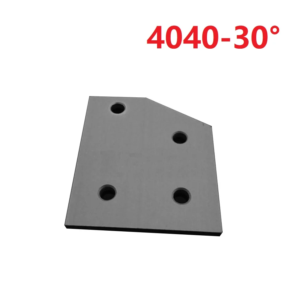 1PCS 15/30/60 degree 4040 Strengthen Plate Joint Board Corner Angle Bracket Connection for Aluminum Profile | Обустройство дома