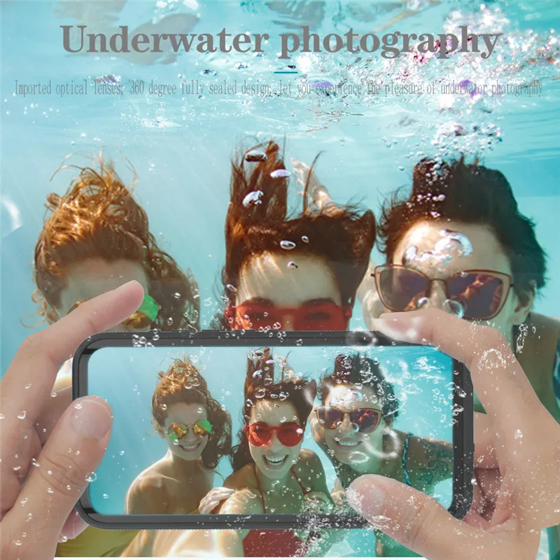 Водонепроницаемый чехол для дайвинга плавания Huawei Mate 20 Pro занятий спортом на