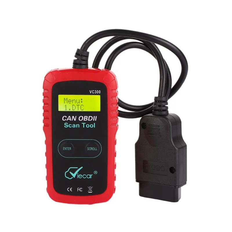 ELM327 OBD2 сканер VC300 Диагностический Интерфейс инструмент поддержка SAE J1850 протокол