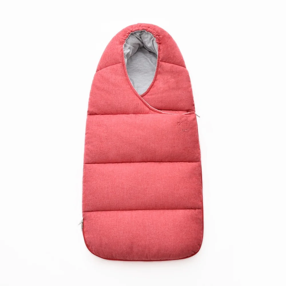 Зимний спальный мешок для младенцев Baby sleeping Bag для коляски новорожденных, теплый мешок для сна детей в коляске на колесиках.