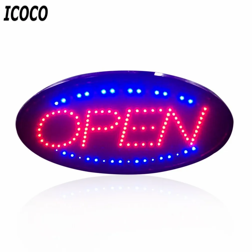 ICOCO светодиод под открытым небом светящиеся рекламные вывески торговый центр