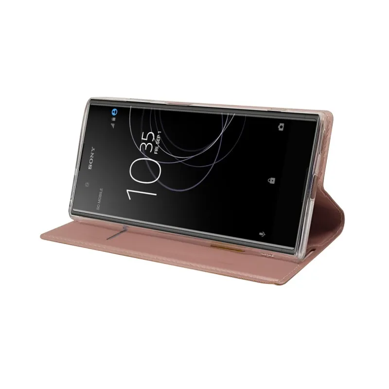 Для Sony Xperia XA1 ультра раскладной Магнитный чехол с подставкой для карт защитный