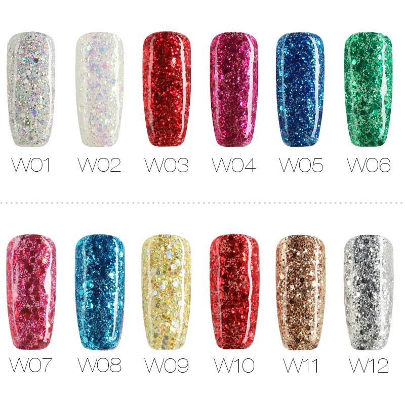 Гель ROSALIND 1S 7 мл Алмазная серия лак для ногтей верхнее Базовое покрытие Гель-лак