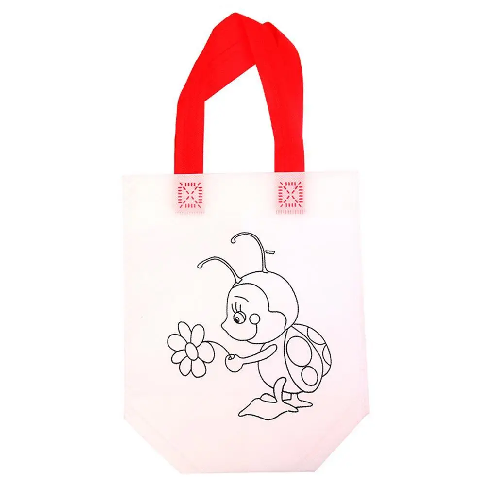 DIY Painting Drawing Bag Environmental Protection Materials Various Design Bag For Develop Child Kindergarten Patience