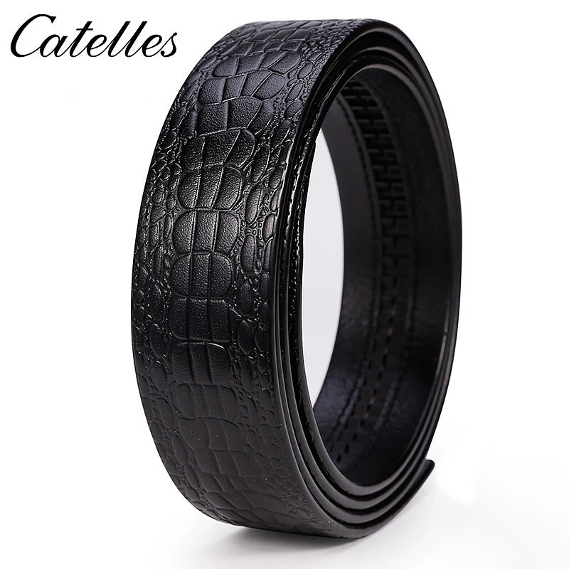 Catelles, без пряжки, Ширина 3,5 см, настоящий мужской ремень из натуральной кожи, без автоматической пряжки, ремень, дизайнерские ремни, кожаный ремень для мужчин, 6045