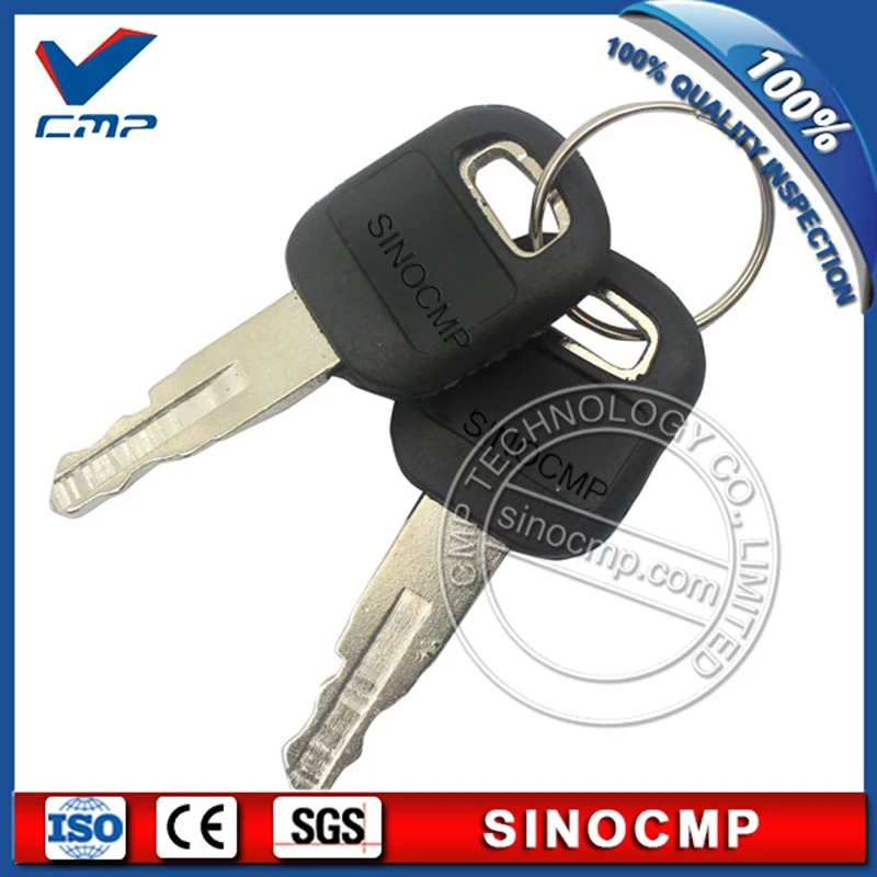 2 шт. сменные ключи для Kobelco зажигание тяжелой техники|key for|key replacementkey key |