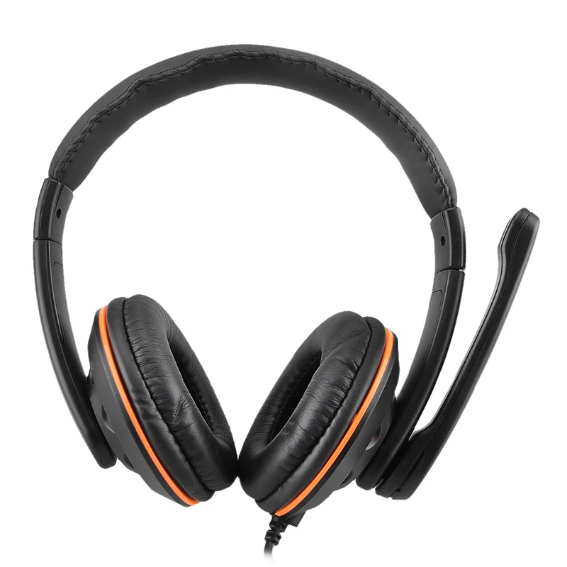 Super Bass Stereo USB 2.0 Headphone with Mic for Gaming/ Skype Cable Headset | Электроника
