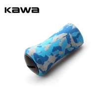 ruke new fishing reel handle knob material camouflage eva knob for daiwa shimano reel diy handle accessory free shipping