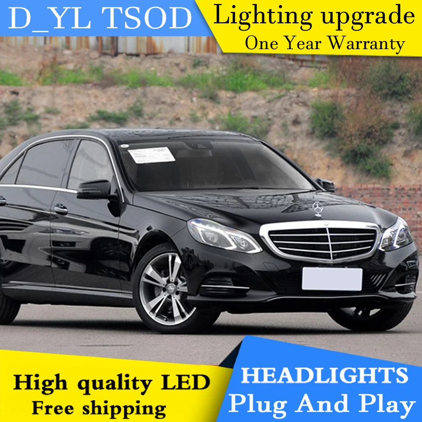 Стайлинга автомобилей головной светильник s для Benz e класс 2015 светодиодный