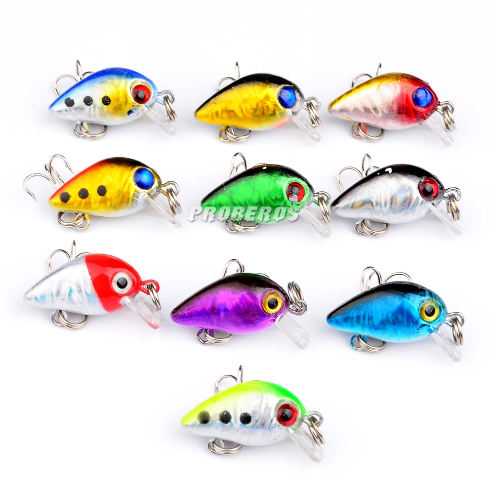 Мини рыболовная приманка 10 шт. для рыбалки на видов цветов 2 6 см/1 г рыболовные