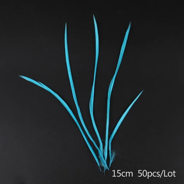 Peacock Blue 50 шт./лот один цвет тонкие мягкие перья индейки Марабу промытый Гусь пушистое платье/Ювелирные изделия/Рождество/шляпа Свадебные украшения - Цвет: Peacock Blue