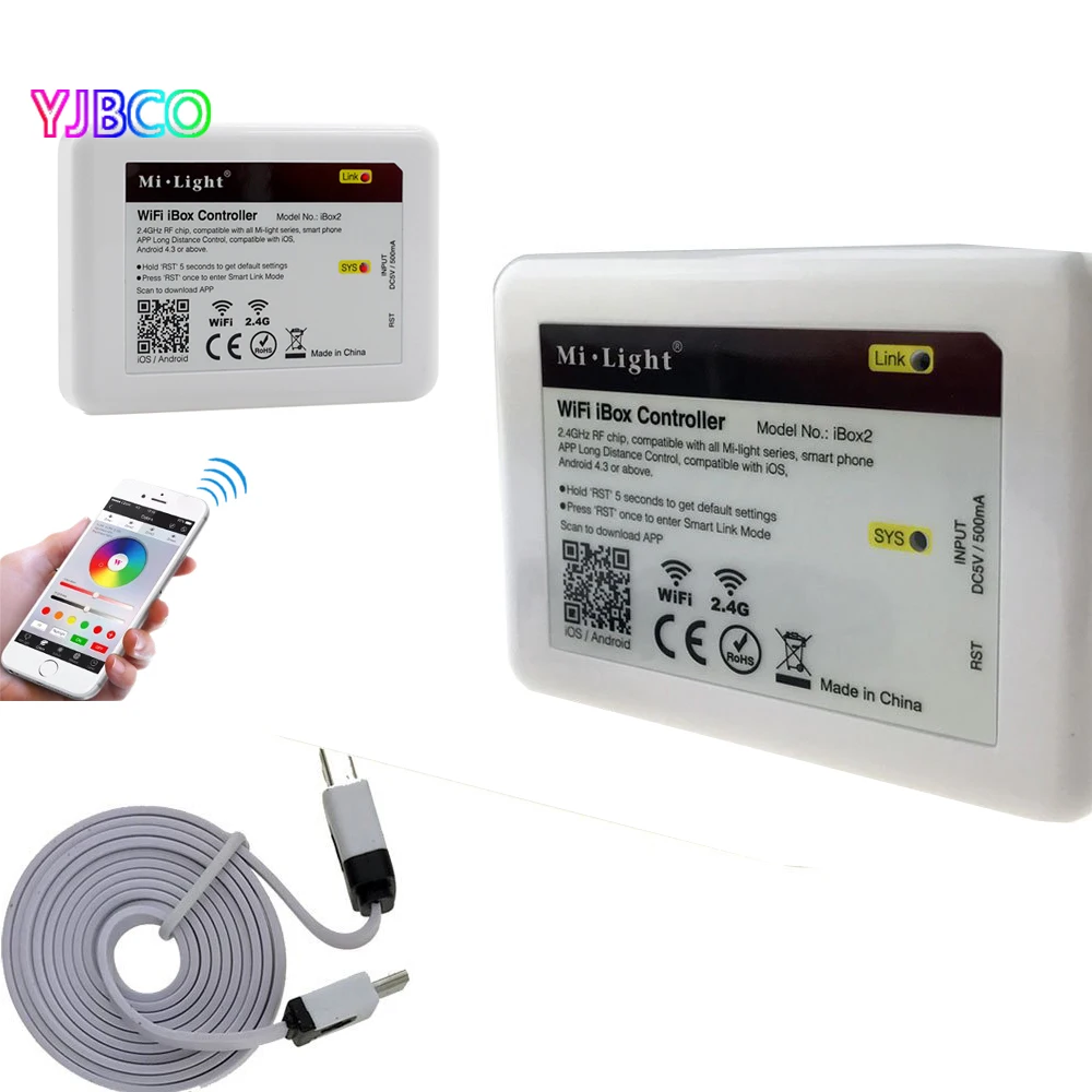 Новый DC5V Wifi iBox2 Mi. Светильник с беспроводным управлением совместим IOS/Andriod