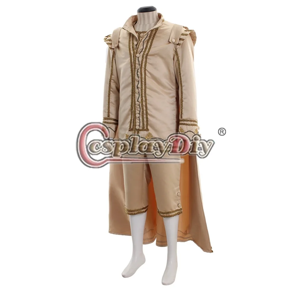 Cosplaydiy средневековый мужской косплей костюм 18 века Ретро Готический