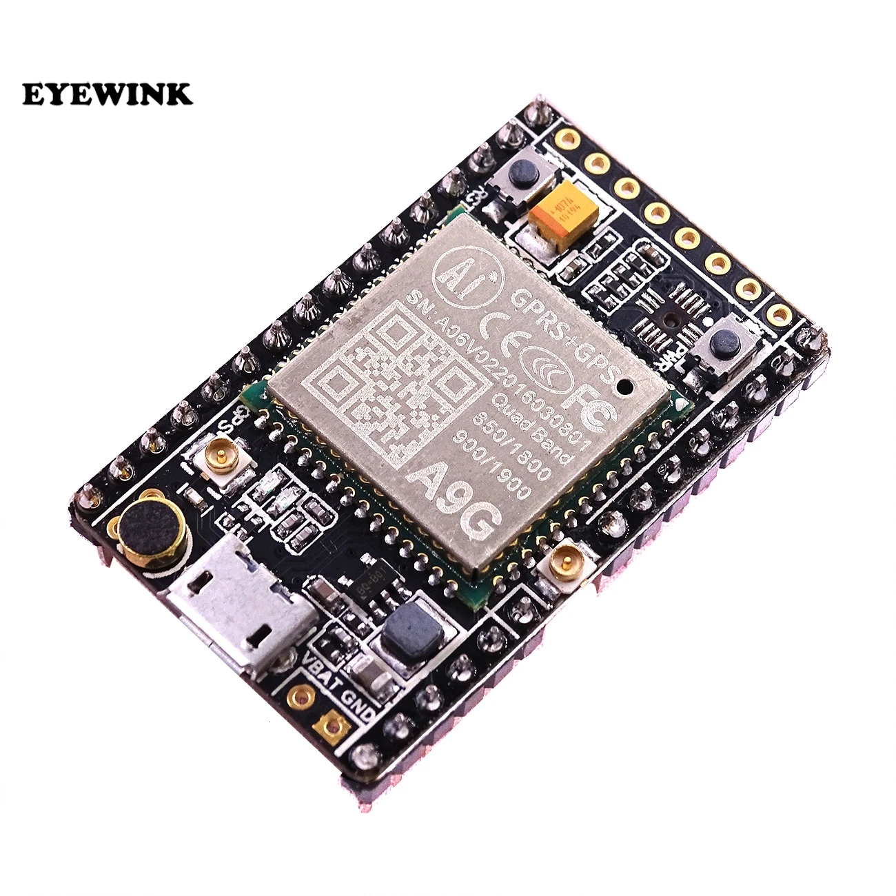 Макетная плата A9G GSM / GPRS + GPS BDS макетная SMS/Голос Беспроводная передача данных