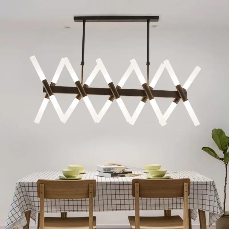 Бутики Витрина Черный G9 LED люстра постмодерн кафе столовая люстры американский