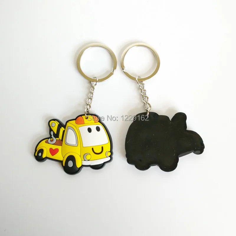 Бесплатная доставка 3 шт./лот симпатичный брелок из ПВХ с краном для детей подарок