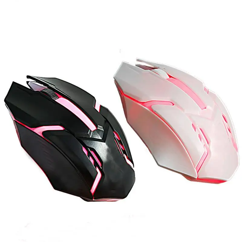 KOOYUTA, игровая мышь, USB, оптическая, проводная, игровая мышь, 1600 dpi, цветной светильник, игровая мышь для ПК, ноутбука, компьютера, ноутбука, настольного компьютера
