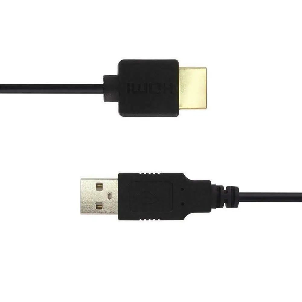Ноутбук USB кабель питания к HDMI мужчин и зарядное устройство зарядный сплиттер