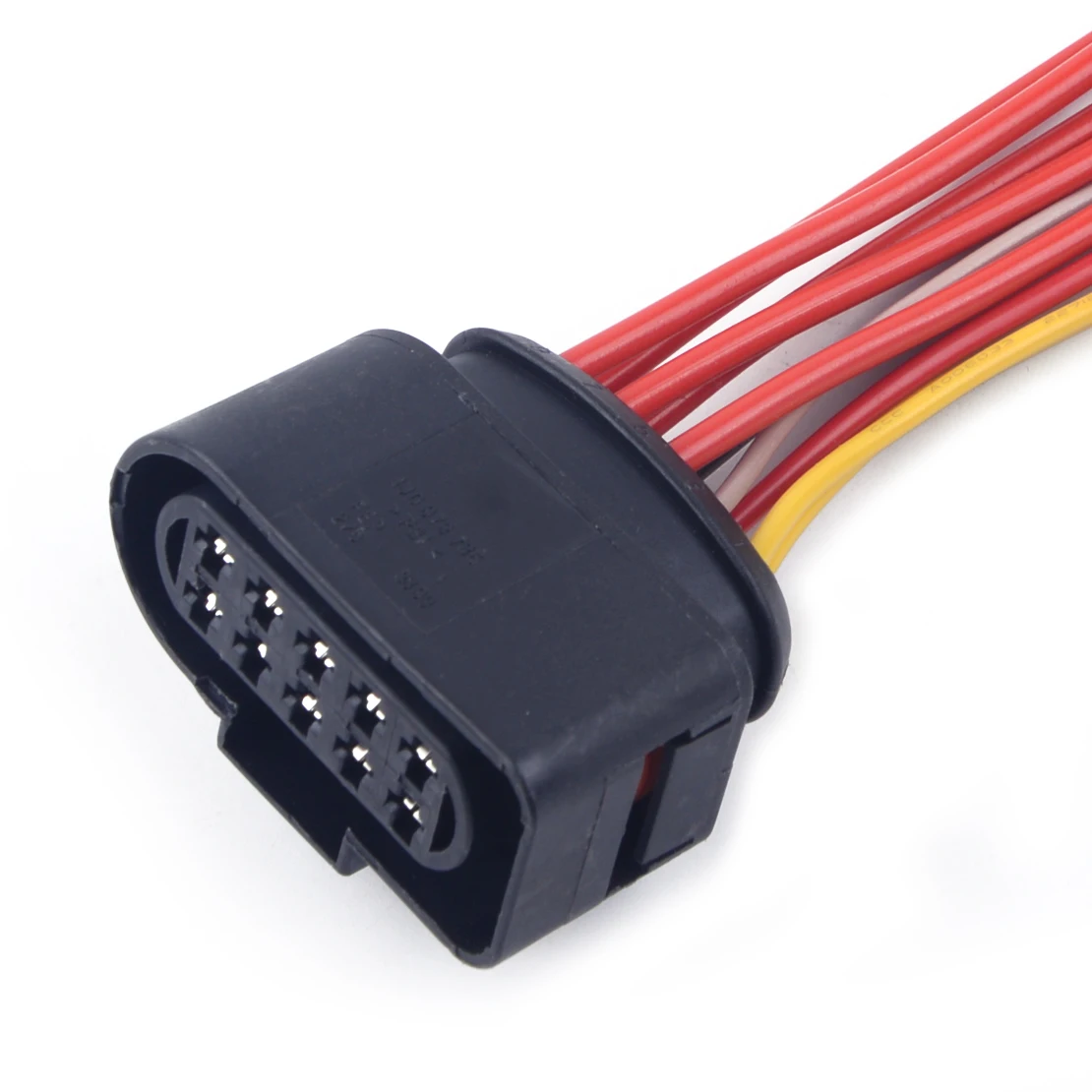 DWCX 1 шт. 10 Pin фара вилка Pigtail разъем адаптер для проводки 1J0973735 Подходит AUDI A3 2006 2007 2008