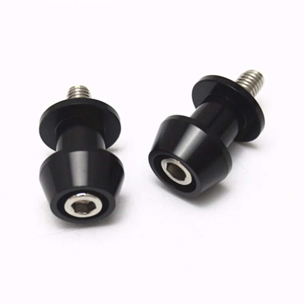 

10mm CNC Swingarm Spools Sliders For Kawasaki Ninja 250R ZX-6RR ZX-9R ZZR1200 Yamaha YZF750 YZF1000 FZR1000