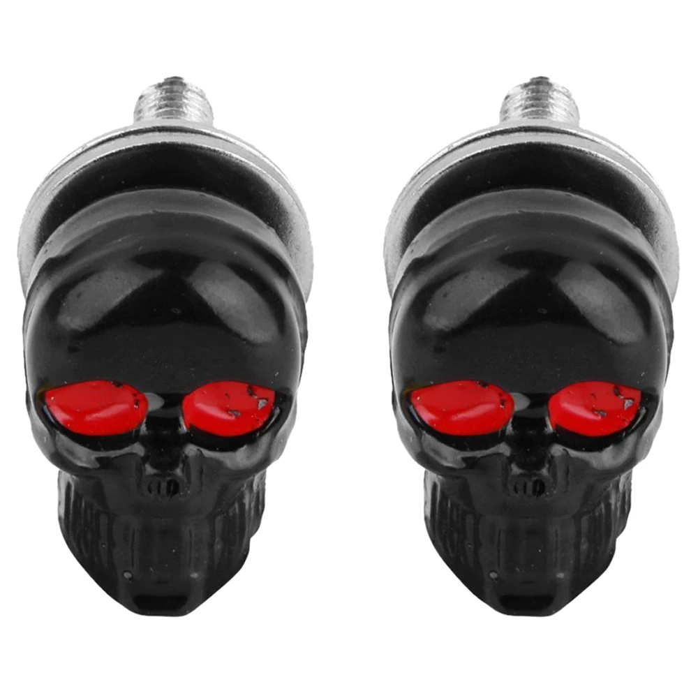 1 пара Винтовые крепления для мотоцикла с черепом|Отвертка| |