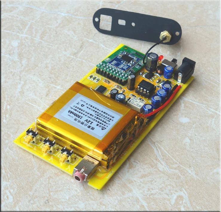 Портативный Bluetooth аудио декодирование HC18 CSR8675 PCM5102 усилитель для наушников 24 бит |