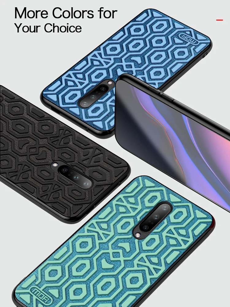 Для oneplus 7 чехол силиконовый нескользящий задняя крышка MOFi один плюс 7 pro противоударный матовый чехол 1+ 7 capas чехол s
