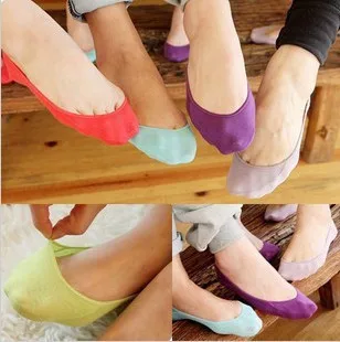 

summer comfortable cotton bamboo fiber girl women's socks ankle low female invisible color girl boy hosier 2pair=4pcs WS41