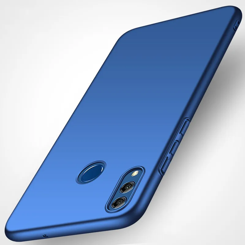 Чехол Honor 8X для Huawei чехол Mofi Max жесткая задняя крышка из ПК одноцветная тонкая Honor8X