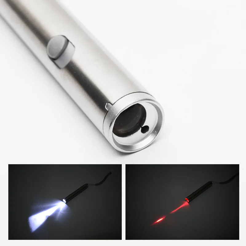 Игрушки для кошек 2 в 1 многофункциональная забавная Лазерная Игрушка