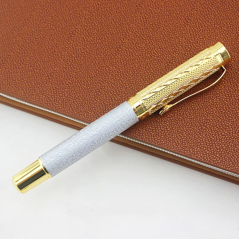 Высококачественная металлическая шариковая ручка в деловом стиле 0 5 мм Матовая