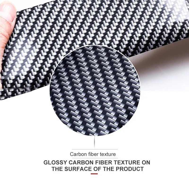 NS Modify 5D углеродное волокно Резина универсальный Передний Задний бампер для губ