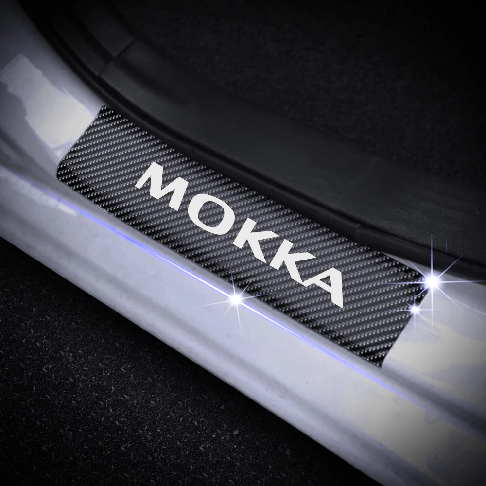 Авто аксессуары для Opel MOKKA автомобиль порога Добро пожаловать педали Стикеры s 4D